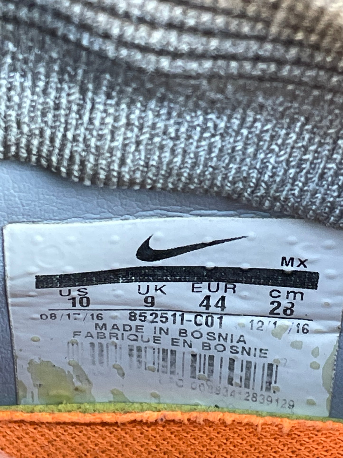 Nike Mercurial Superfly V (10US)