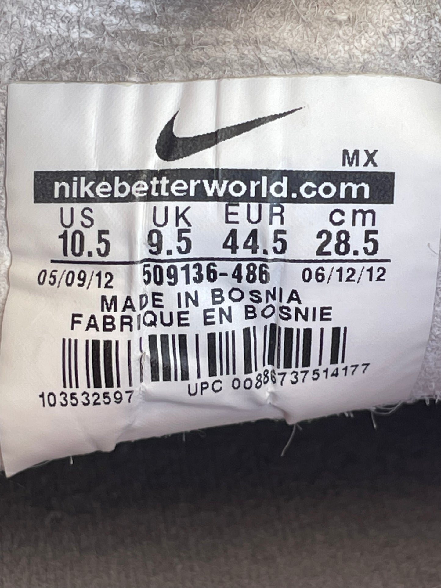 Nike Mercurial Vapor VIII (10.5US)