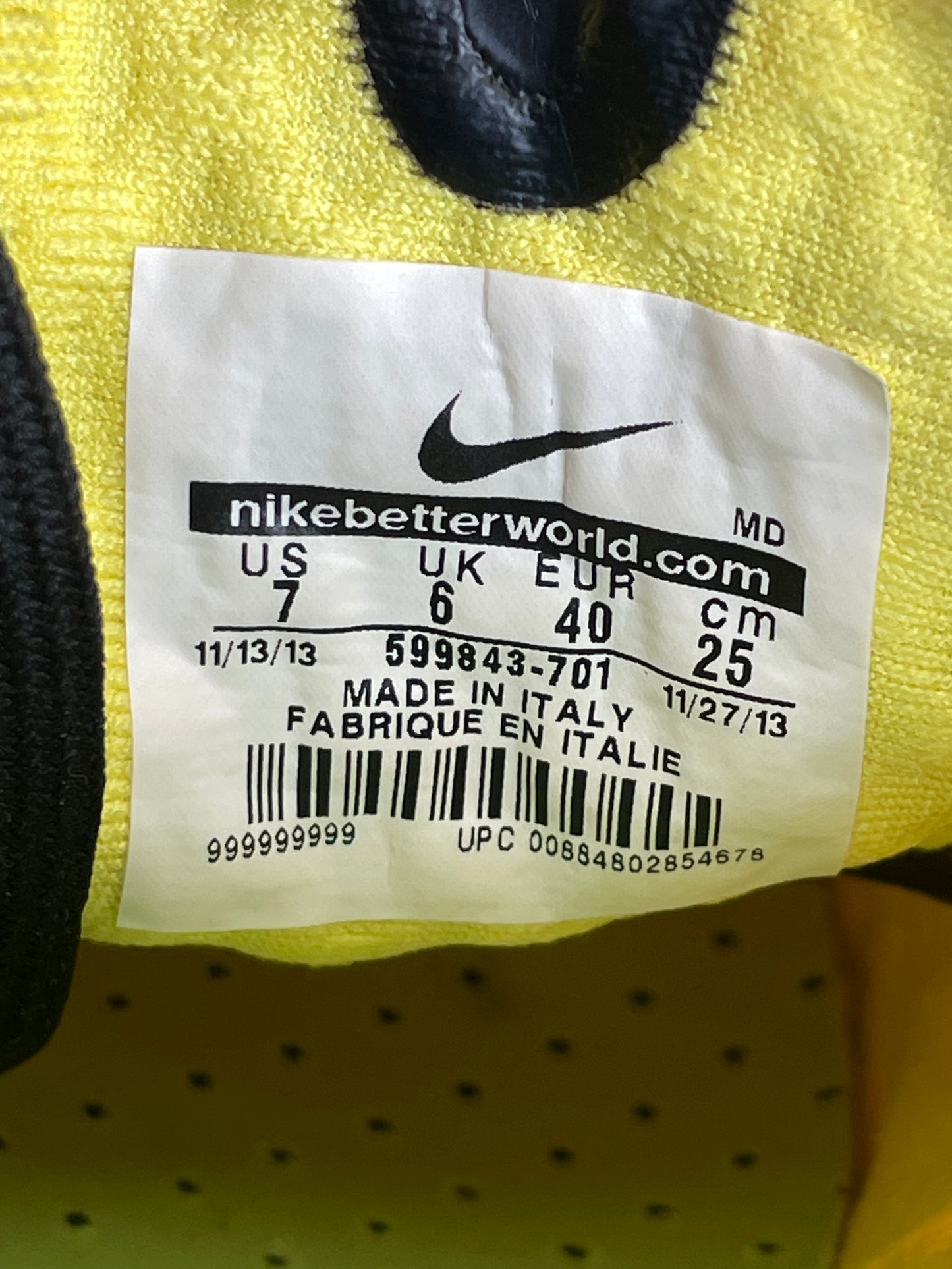 Nike Hypervenom Phantom I (7US)