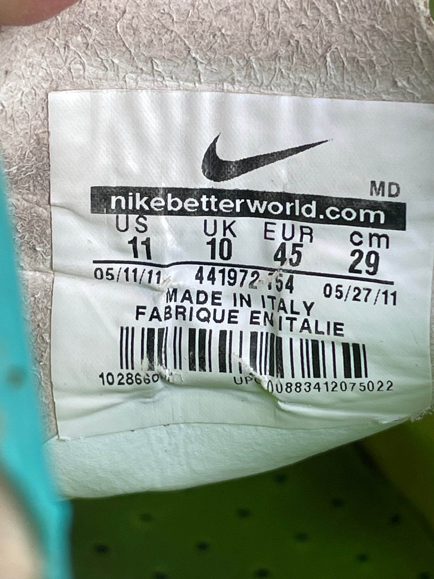 Nike Mercurial Vapor Superfly III (11US)