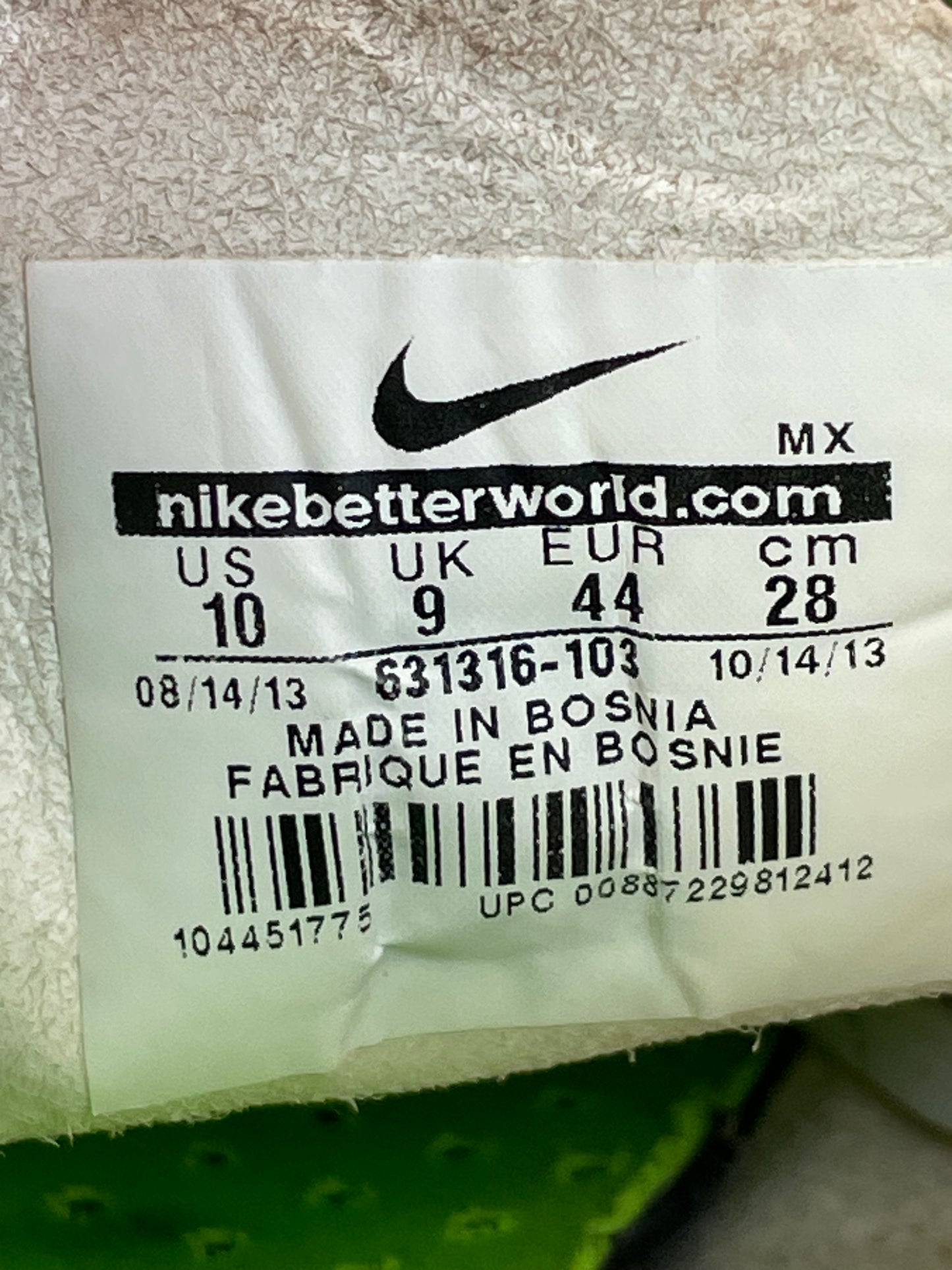 Nike Mercurial Vapor IX (10US)