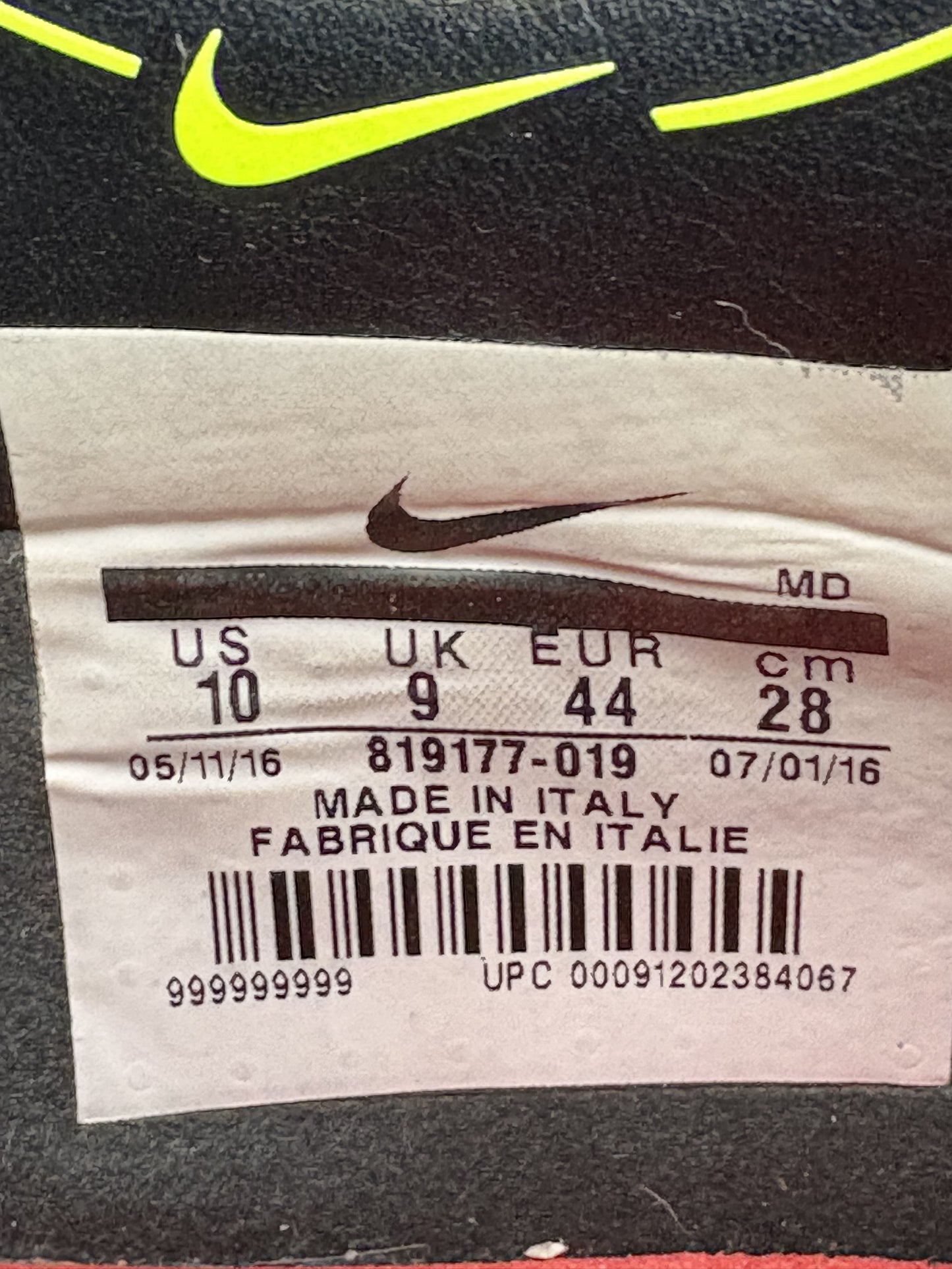 Nike Tiempo Legend VI (10US)