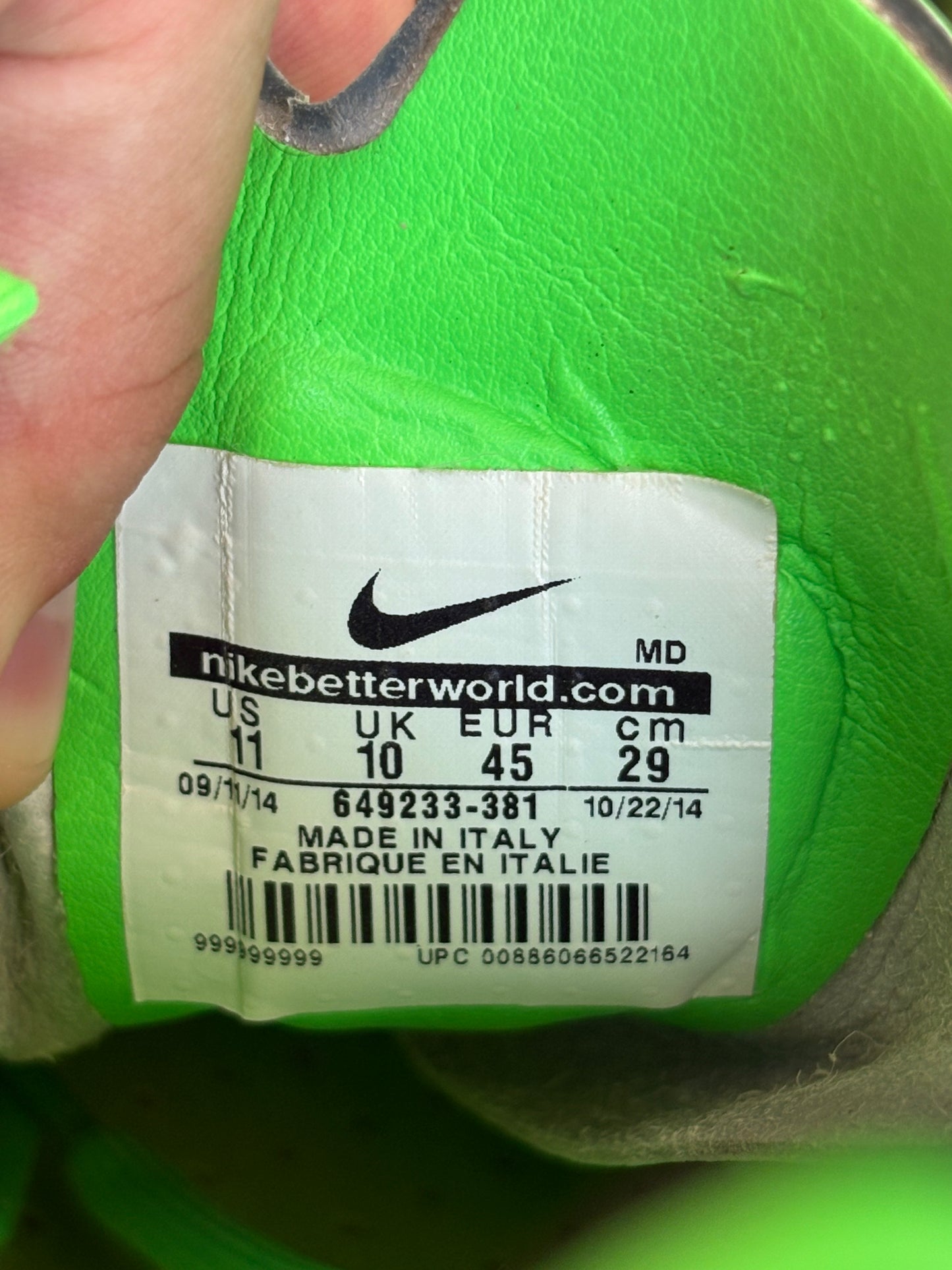 Nike Magista Opus I (11US)