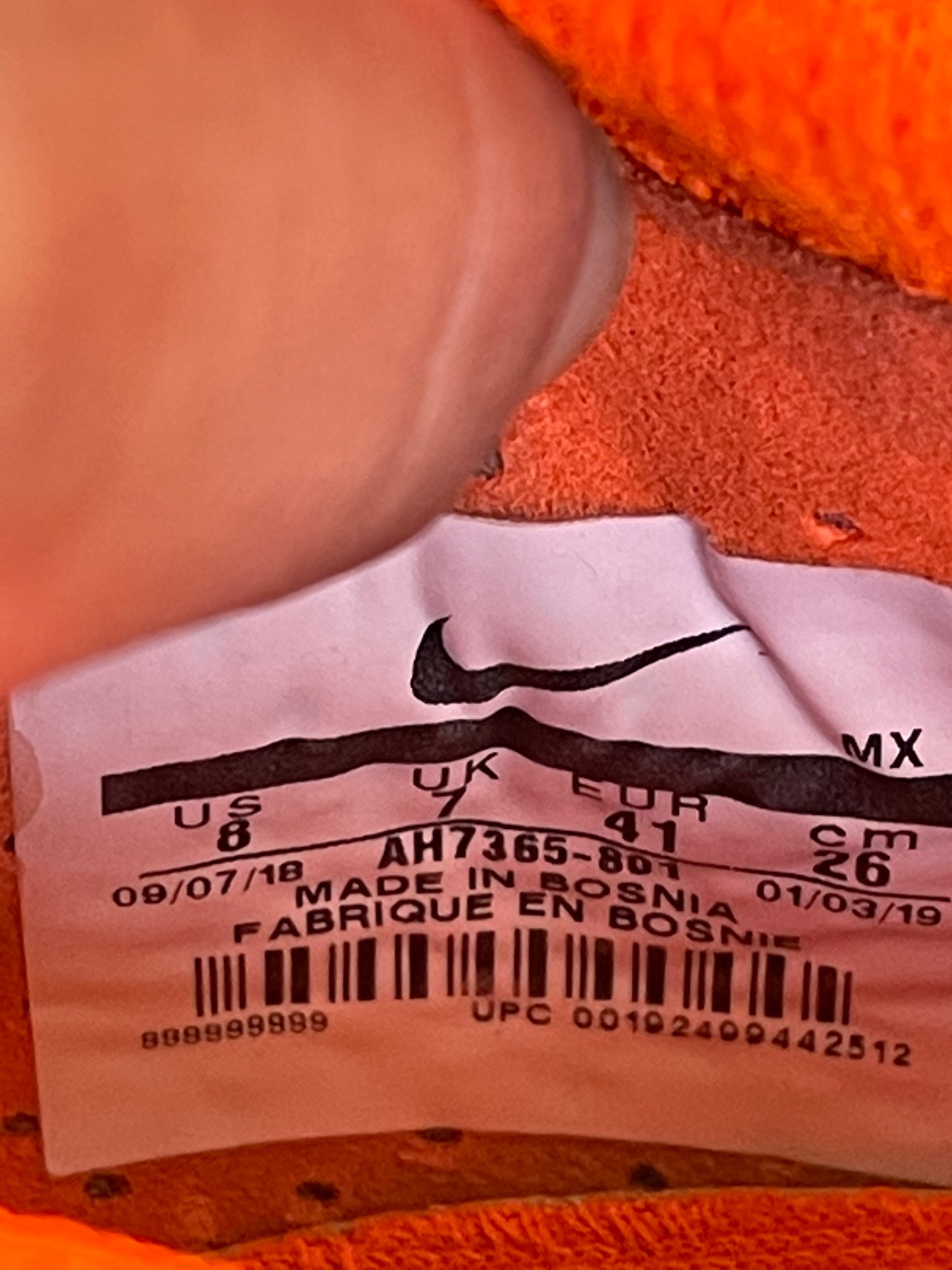 Nike Mercurial Superfly VI (8US)