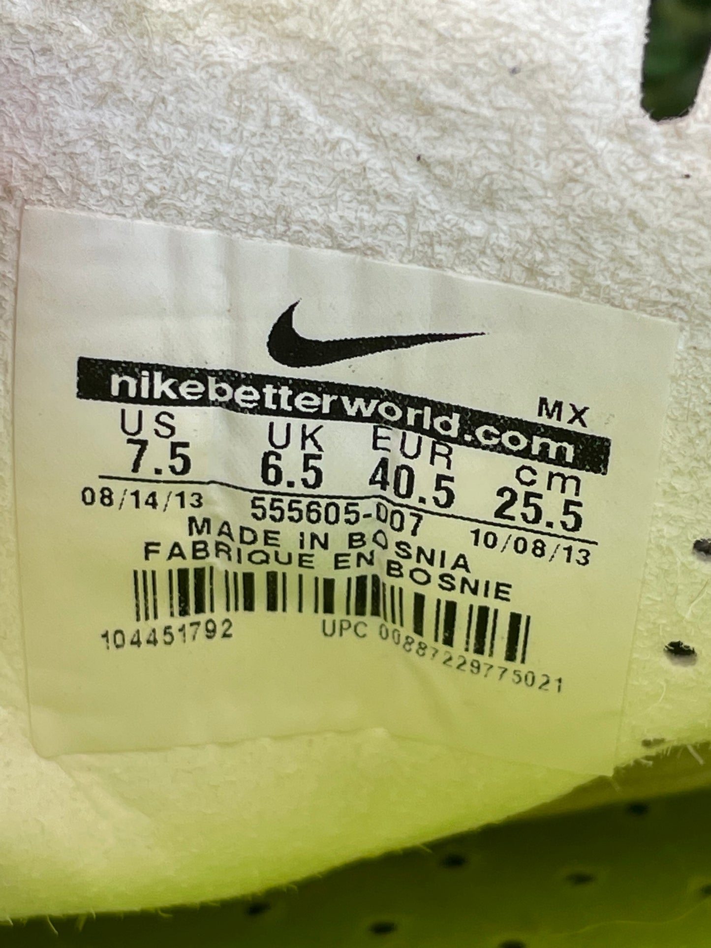 Nike Mercurial Vapor IX (7.5US)