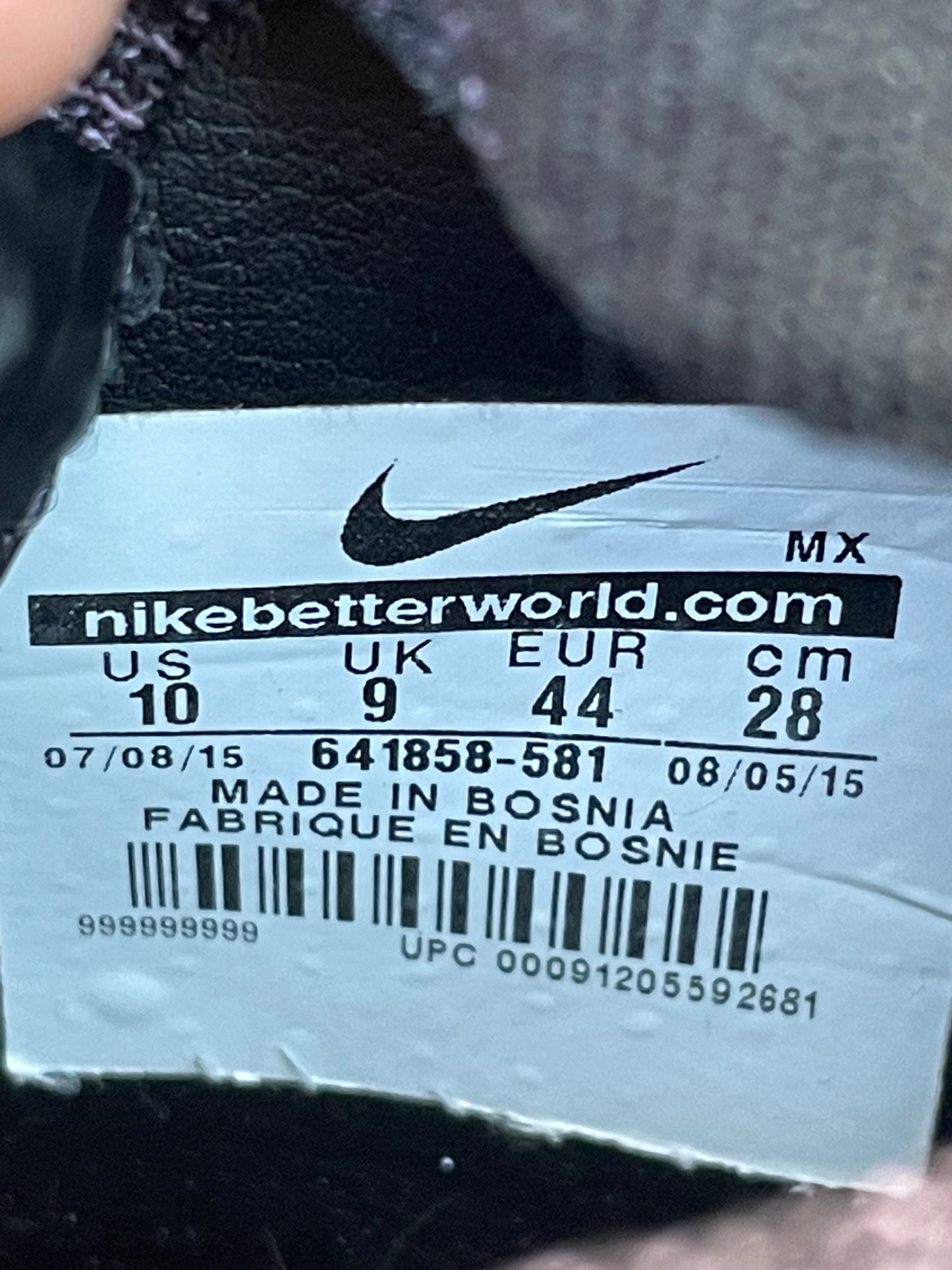 Nike Mercurial Superfly IV (10US)