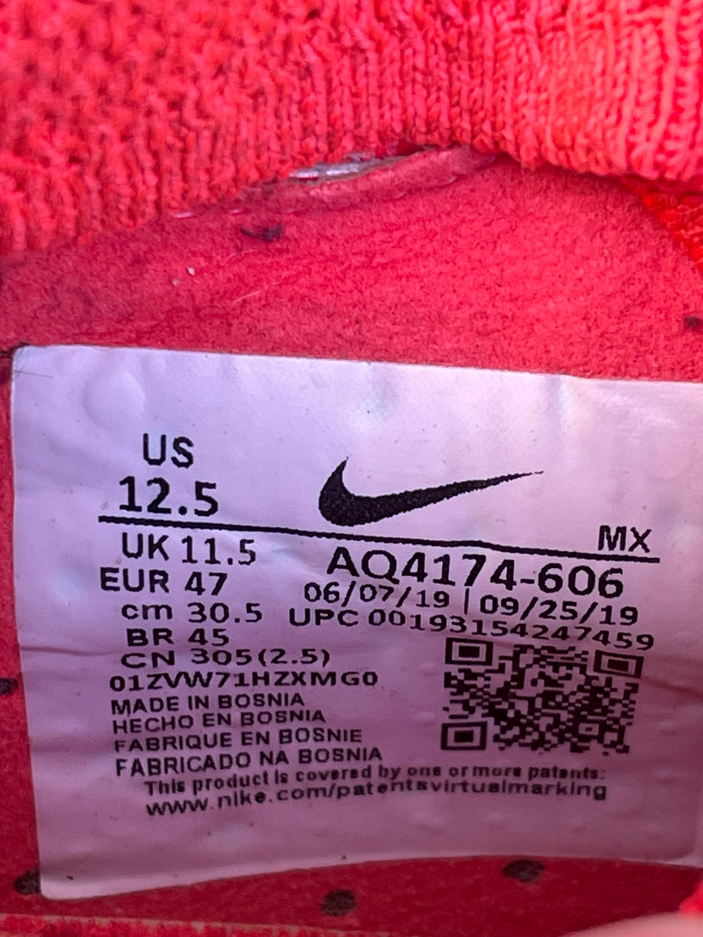 Nike Mercurial Superfly VII (12.5US)