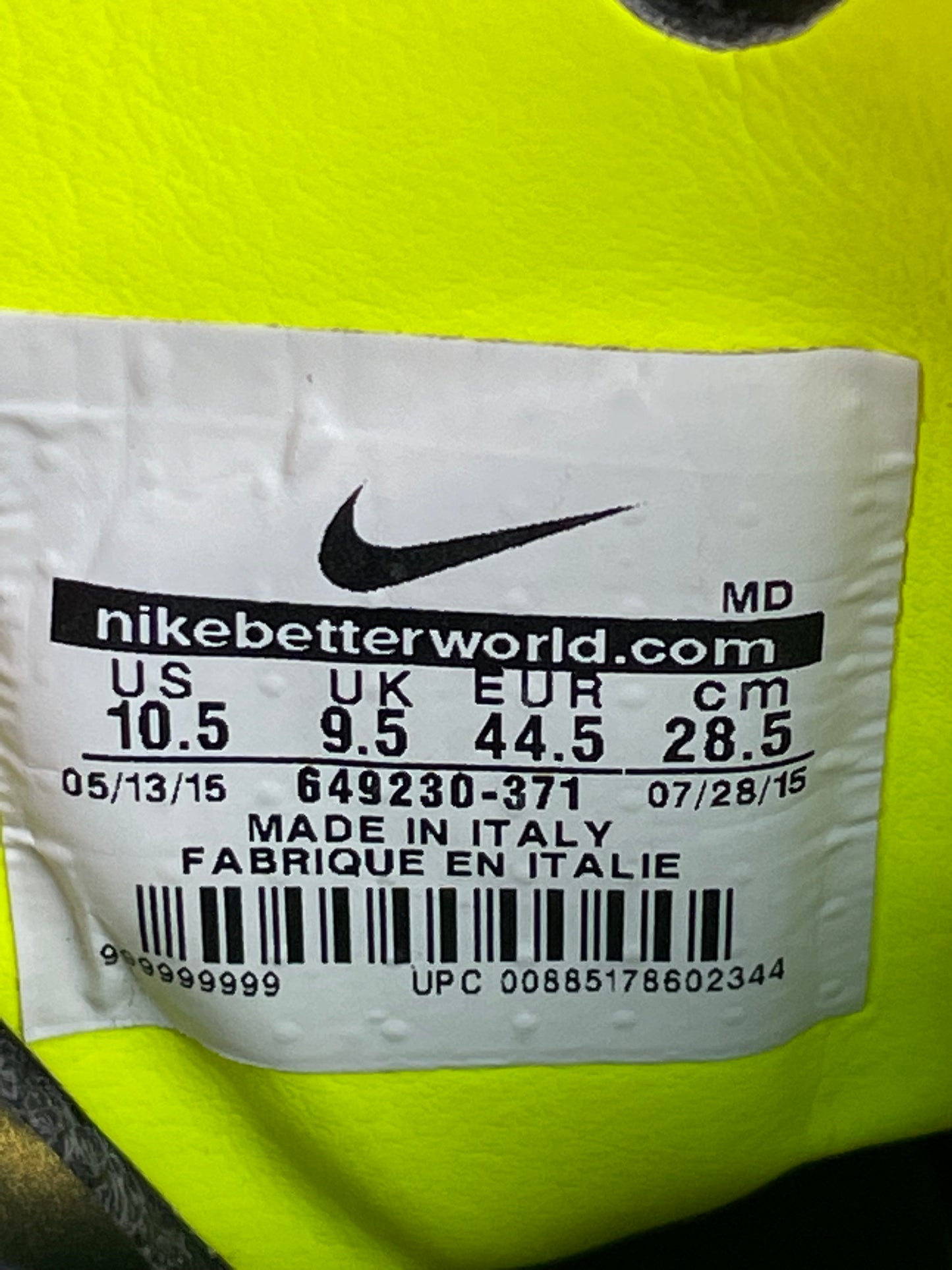 Nike Magista Opus I (10.5US)
